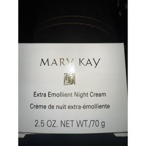 Mary Kay Extra Emollient Night Cream 2.5‎ oz - For Very Dry Skin